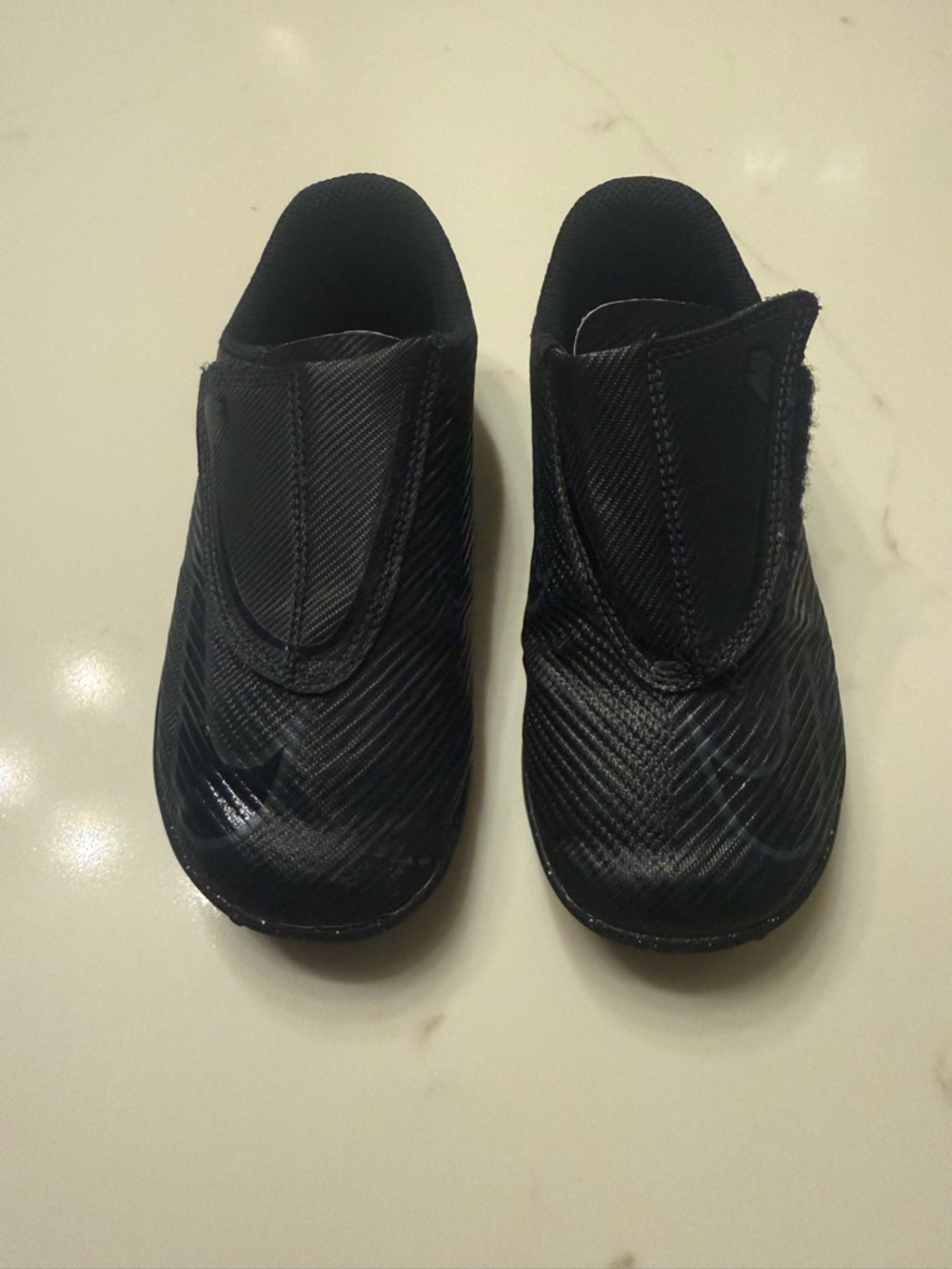Nike Kids Black Slip-On Soccer Cleats